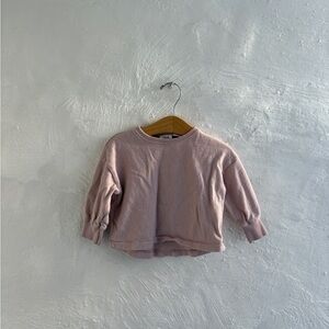 Zara 3-6 month cute pink long sleeve